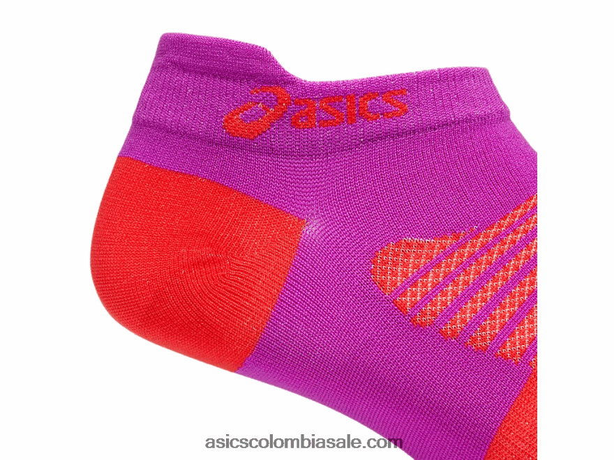 Asics Quick Lyte Plus para mujer, paquete de 3 orquídea/alerta roja 20X82N2975