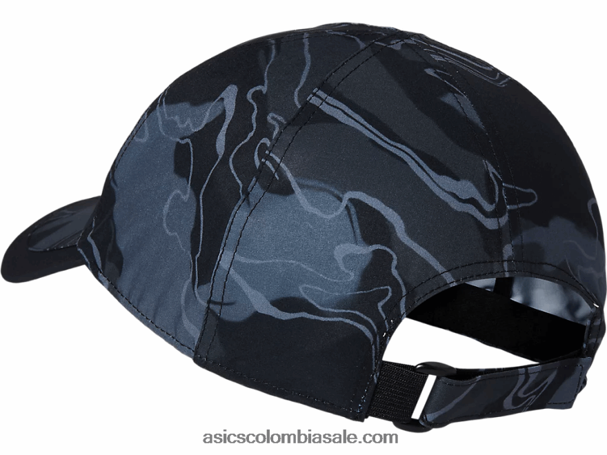 Asics gorra gráfica unisex rendimiento negro 20X82N186