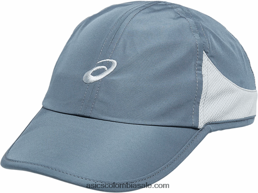 Asics gorra mad dash para hombre gris oscuro/gris claro 20X82N2084