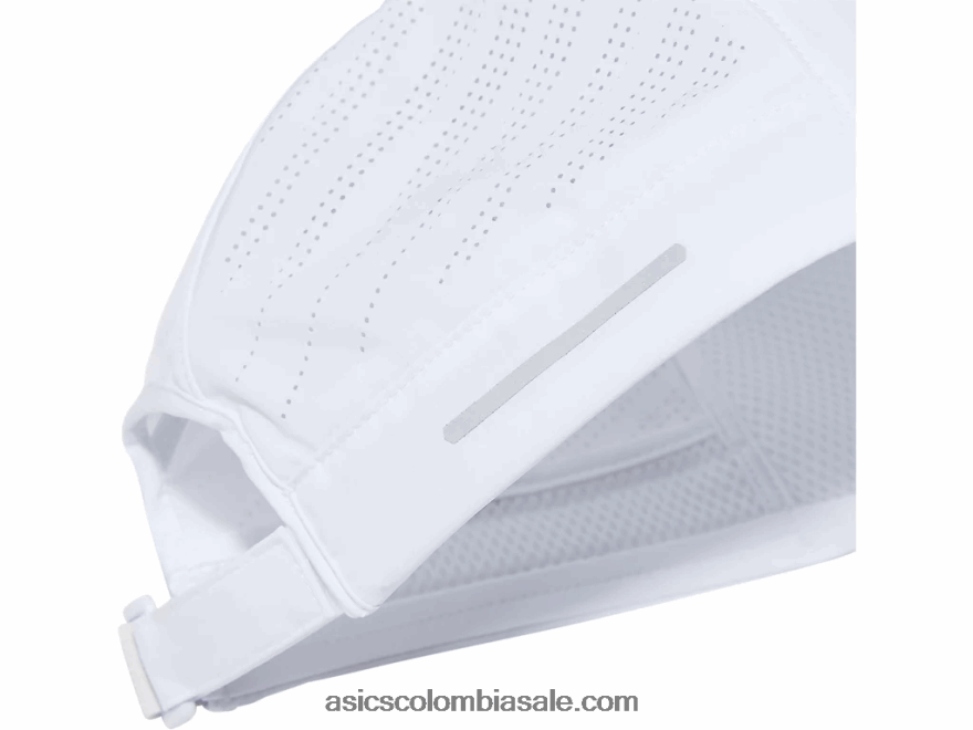 Asics gorra tejida blanco brillante 20X82N86