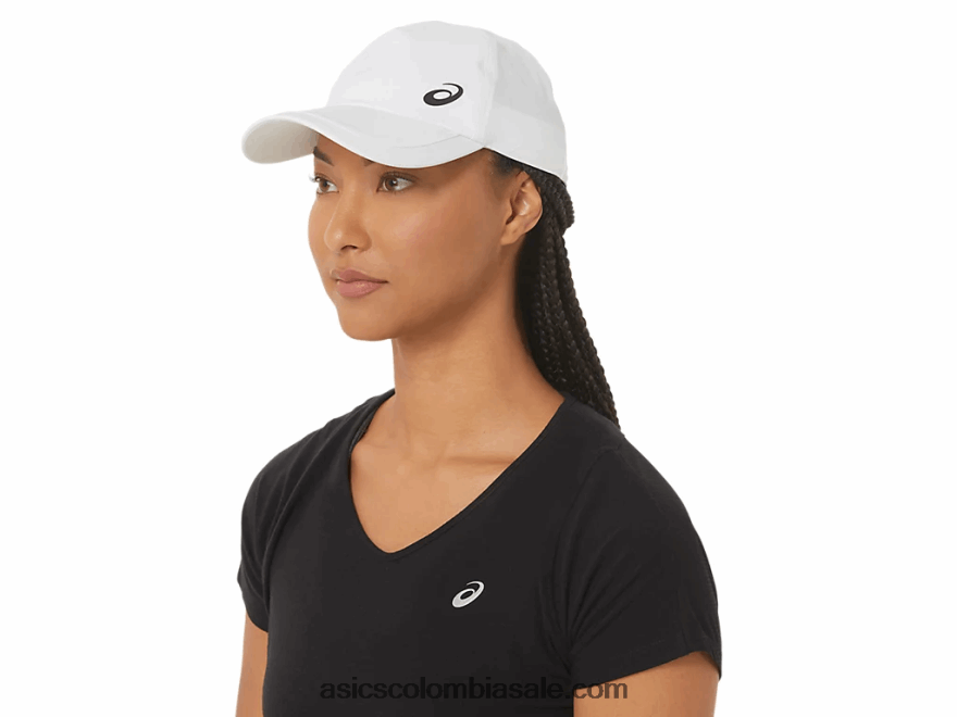 Asics gorra unisex blanco brillante 20X82N169