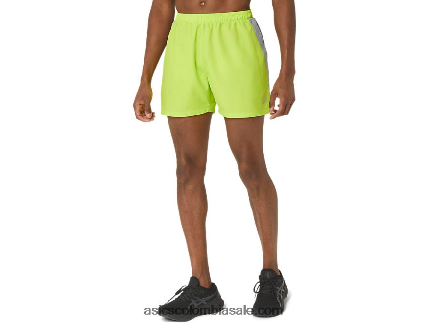 hombres Asics 5in pr lyte short 2.0 ralladura de lima tecnología nagashi 20X82N297