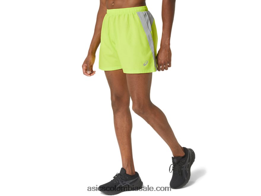 hombres Asics 5in pr lyte short 2.0 ralladura de lima tecnología nagashi 20X82N297