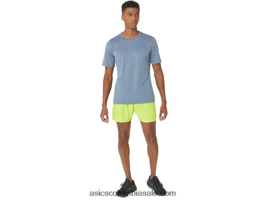 hombres Asics 5in pr lyte short 2.0 ralladura de lima tecnología nagashi 20X82N297