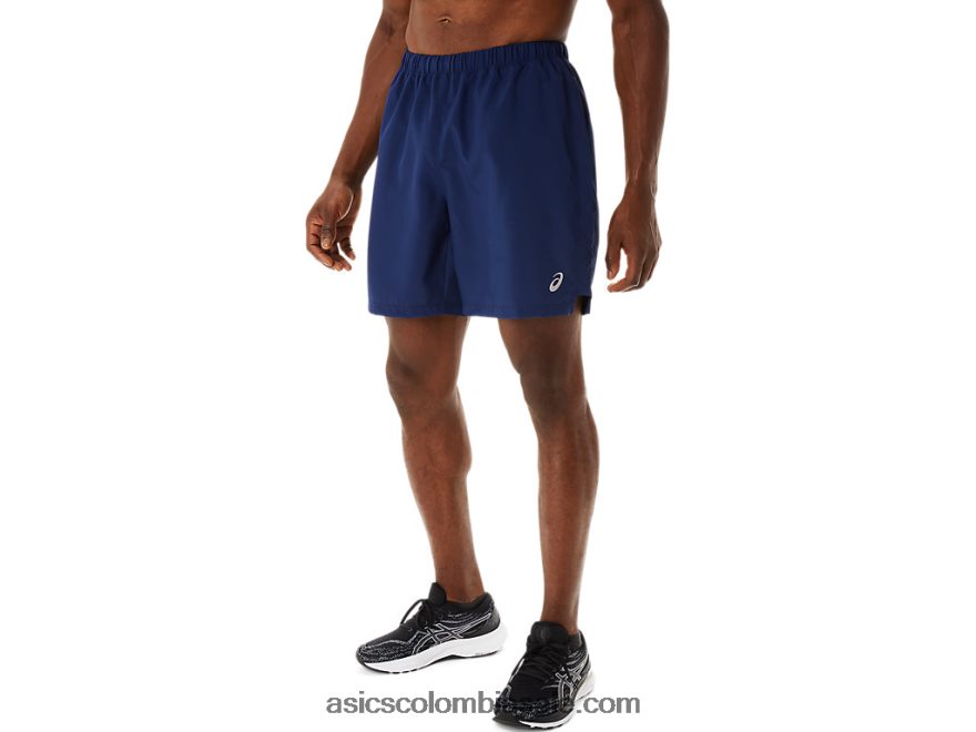 hombres Asics 7 en corto listo para usar azul índigo 20X82N207
