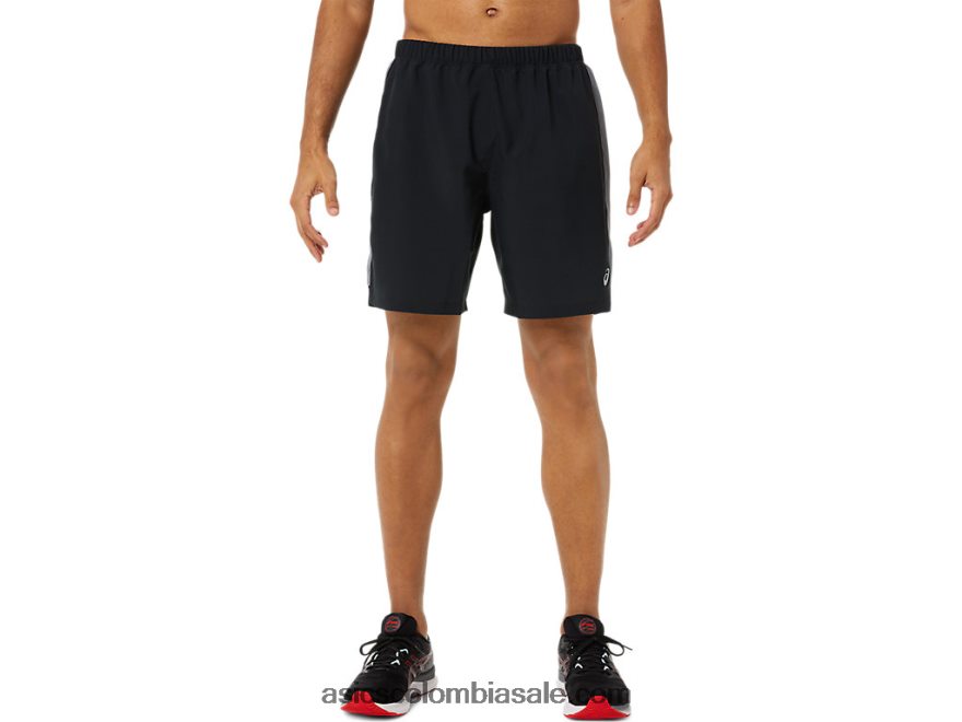 hombres Asics 7 en corto listo para usar rendimiento negro 20X82N917