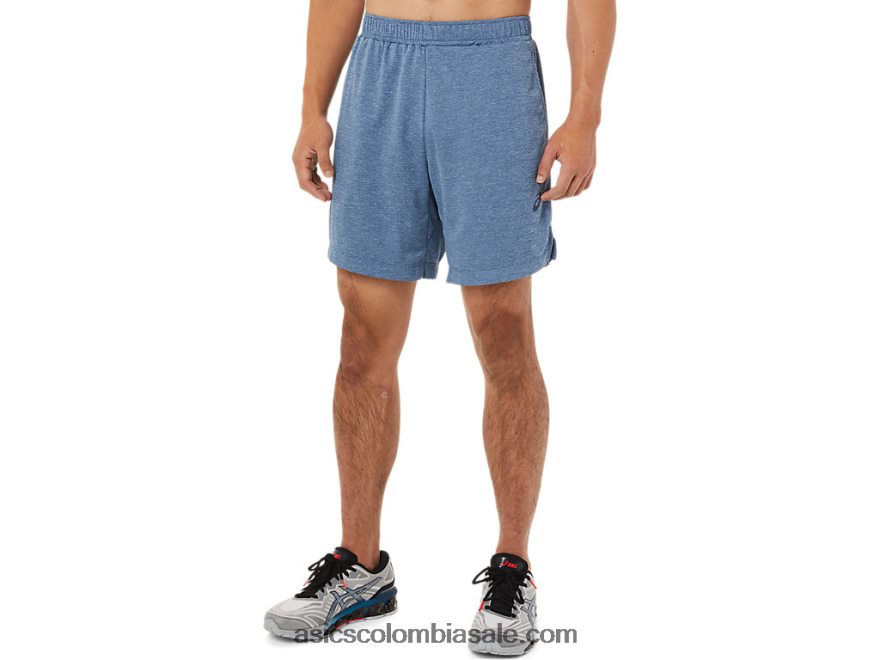 hombres Asics 7 en pantalones cortos gran tiburón brezo 20X82N1435