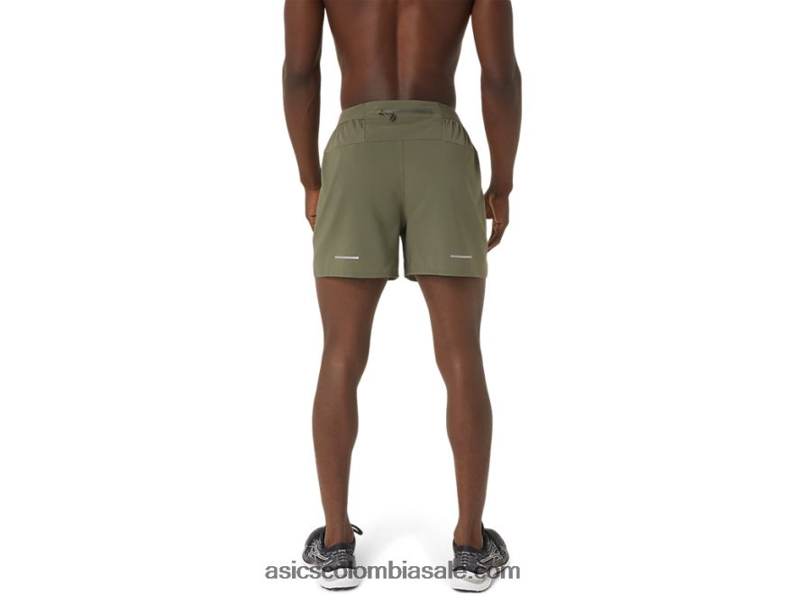 hombres Asics carretera 5 en resumen manto verde 20X82N1109