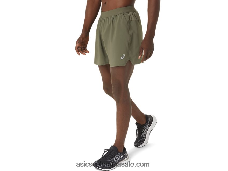 hombres Asics carretera 5 en resumen manto verde 20X82N1109