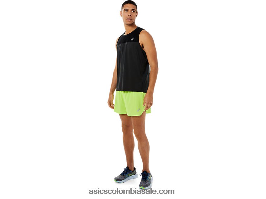 hombres Asics carretera 5 en resumen peligro verde 20X82N1494