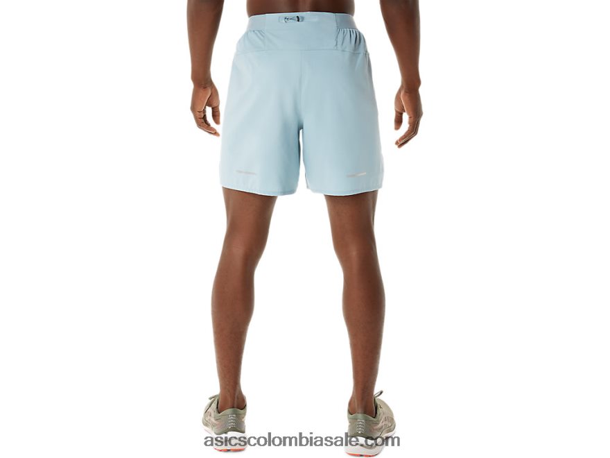 hombres Asics carretera 7 en resumen acero ligero 20X82N1064