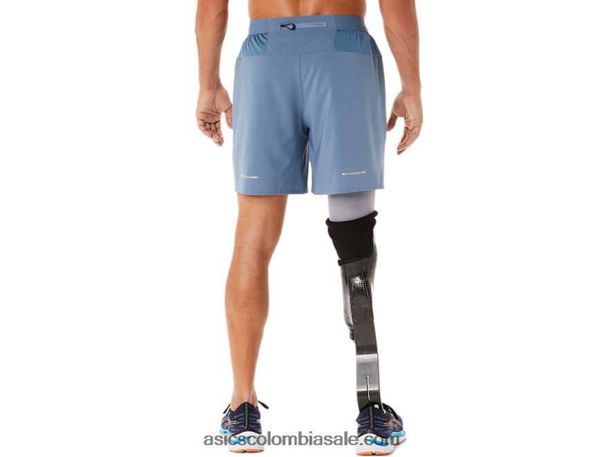hombres Asics carretera 7 en resumen azul acero 20X82N32