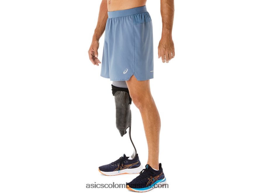 hombres Asics carretera 7 en resumen azul acero 20X82N32