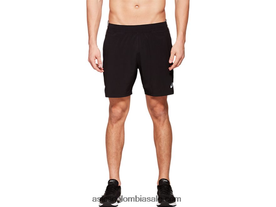 hombres Asics fietro 7en corto rendimiento negro 20X82N2055
