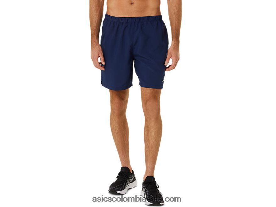 hombres Asics listo para usar 9in corto azul índigo 20X82N216