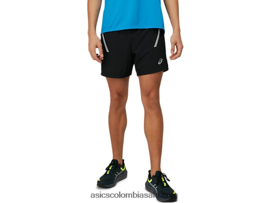 hombres Asics lite-show corto rendimiento negro 20X82N1676