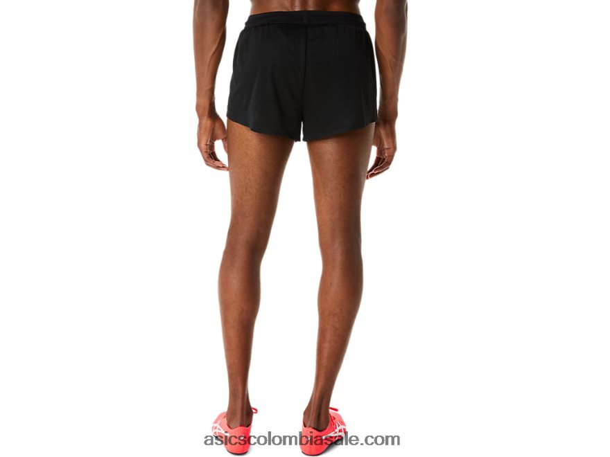 hombres Asics pantalones cortos de punto ligero actibreeze rendimiento negro 20X82N277