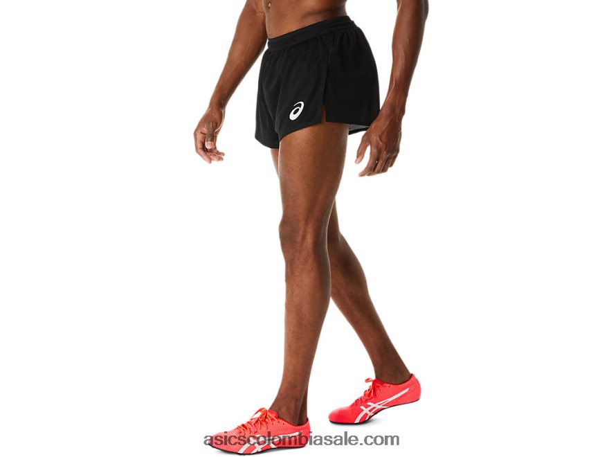 hombres Asics pantalones cortos de punto ligero actibreeze rendimiento negro 20X82N277