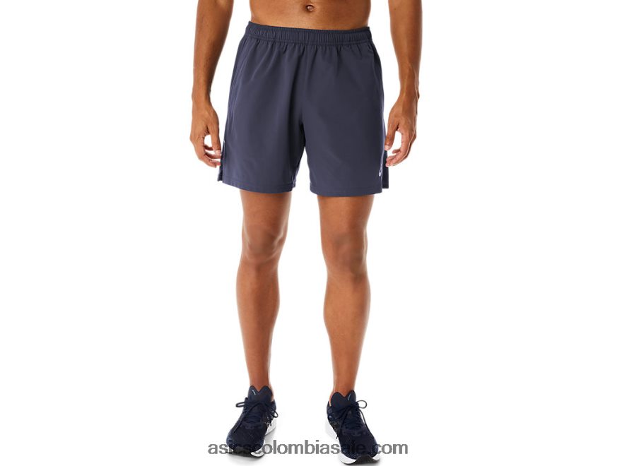 hombres Asics pantalones cortos híbridos de 7 pulgadas niebla índigo 20X82N261