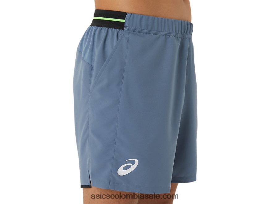 hombres Asics partido 7 en resumen azul acero 20X82N473
