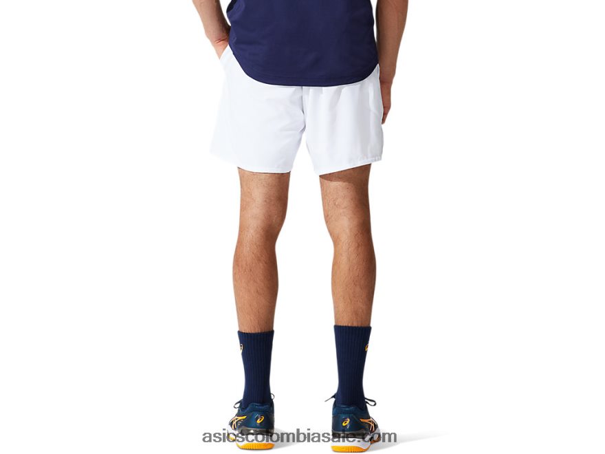 hombres Asics partido 7 en resumen blanco brillante 20X82N1999