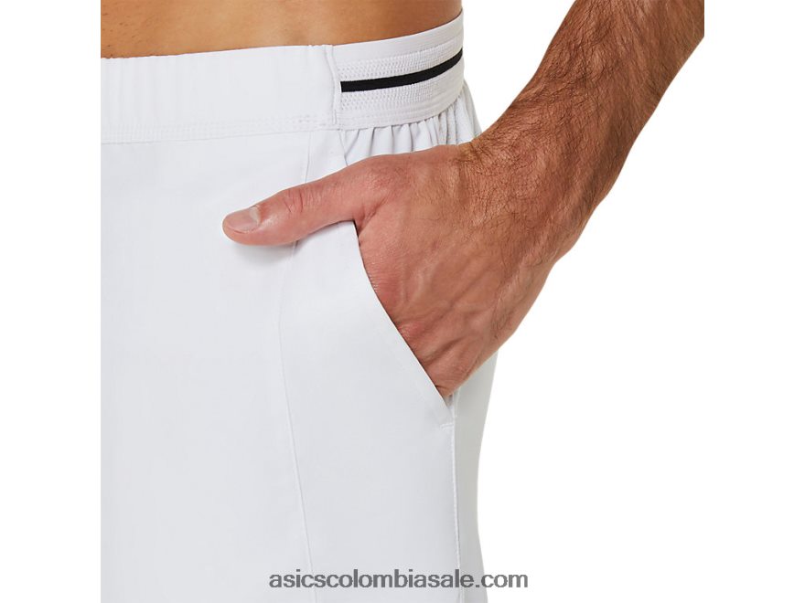hombres Asics partido 7 en resumen blanco brillante 20X82N489