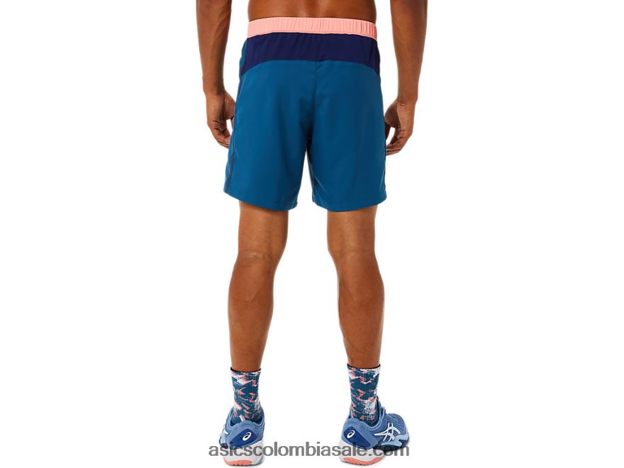 hombres Asics partido 7 en resumen índigo claro 20X82N1491