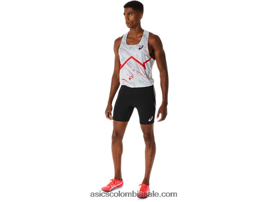 hombres Asics velocista de pista rendimiento negro 20X82N284