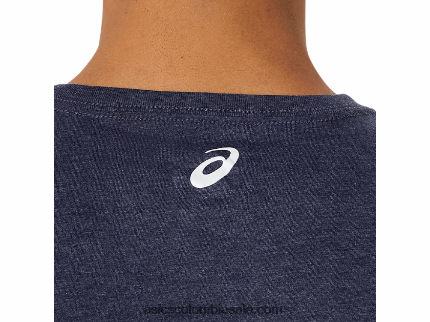 hombres Asics 1977 mtn camiseta brezo chaquetón 20X82N2036