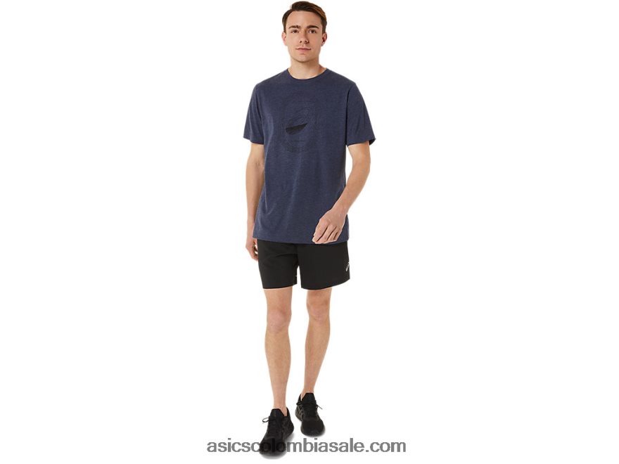 hombres Asics espiral una camiseta de pista y campo brezo chaquetón 20X82N1263