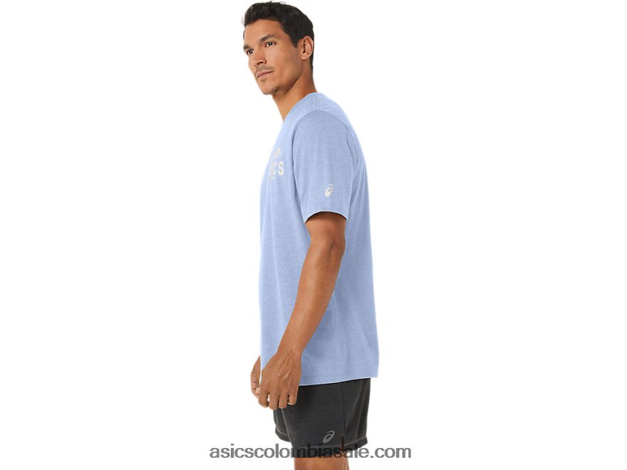 hombres Asics fuji 1977 camiseta cielo suave 20X82N26