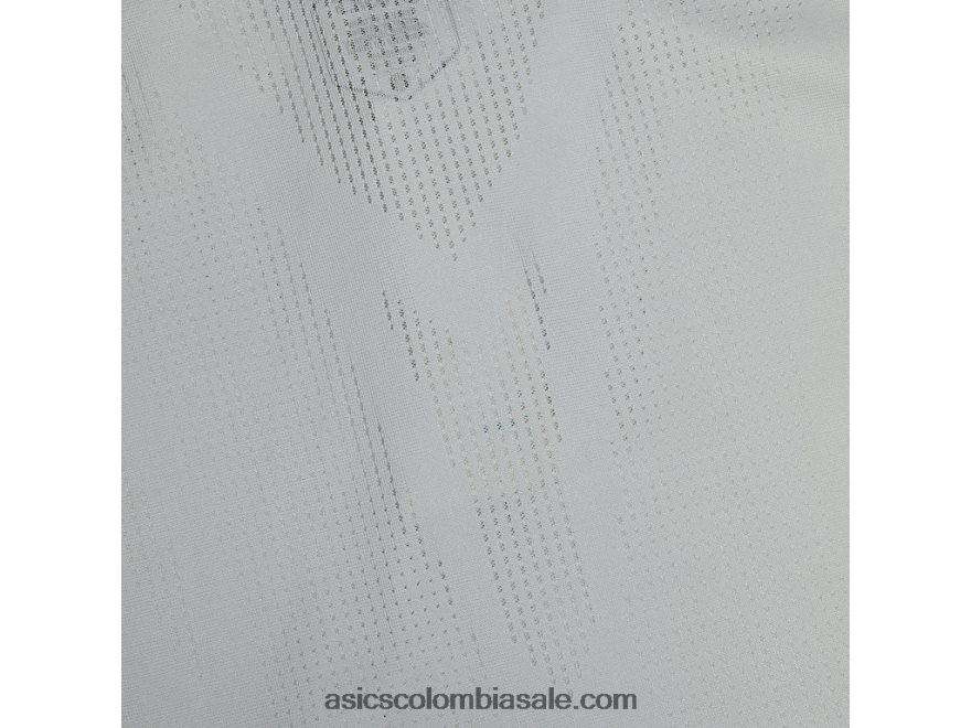 hombres Asics polo actibreeze en jacquard gris glaciar 20X82N275