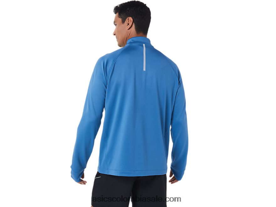hombres Asics thermopolis invierno 1/2 cremallera azur 20X82N836