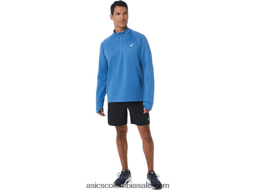 hombres Asics thermopolis invierno 1/2 cremallera azur 20X82N836