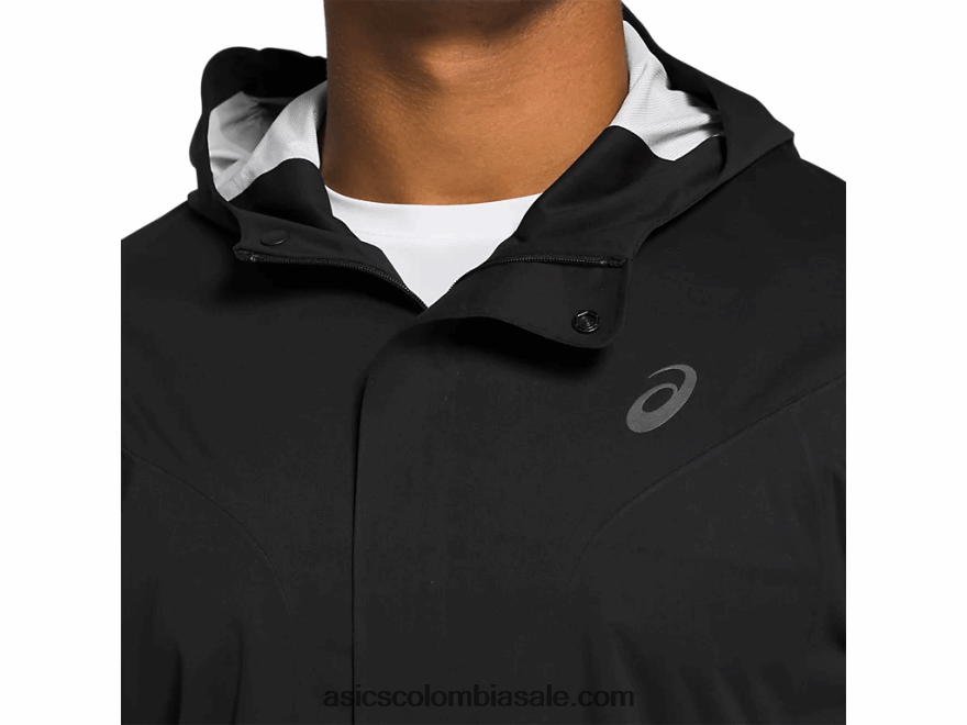 hombres Asics acelerar la chaqueta rendimiento negro 20X82N2098