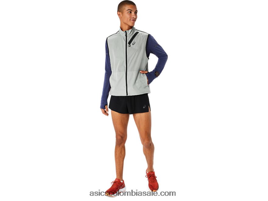 hombres Asics chaleco plegable metarun salvia ligera 20X82N527