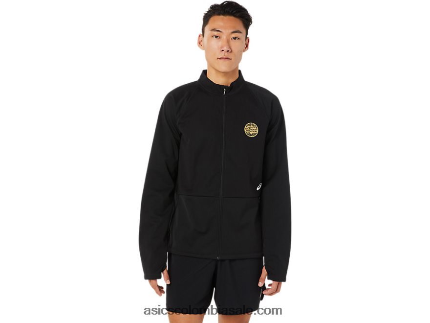 hombres Asics chaqueta de cordero rendimiento negro 20X82N1624