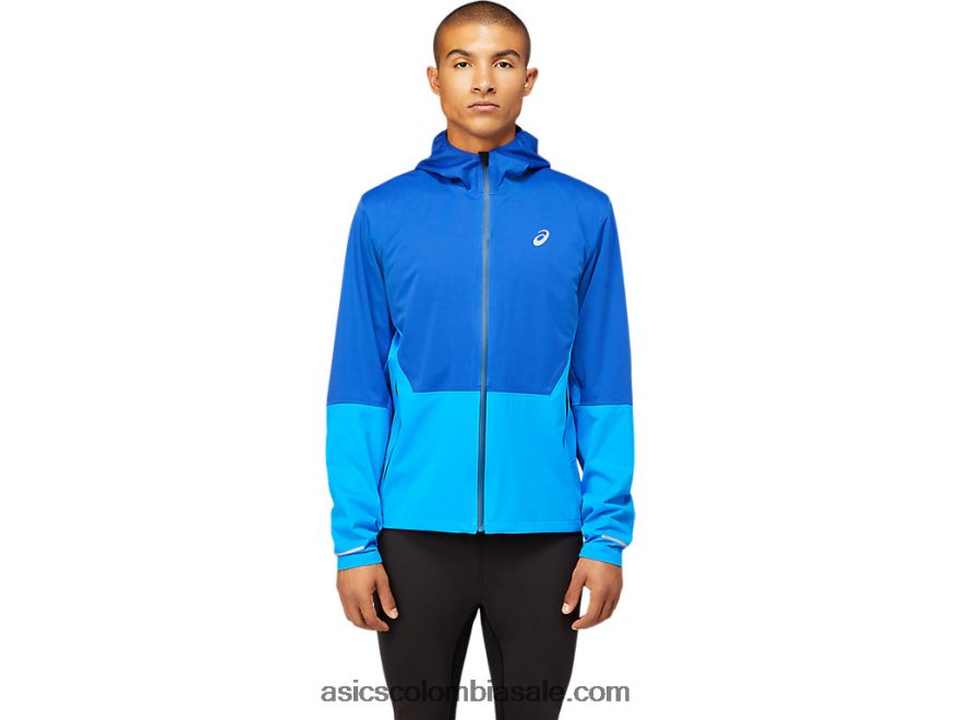 hombres Asics chaqueta de invierno acelera azul mónaco/azul eléctrico 20X82N1615