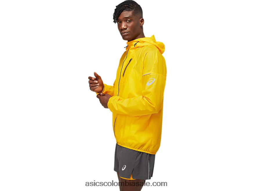 hombres Asics chaqueta fujitrail girasol 20X82N1815
