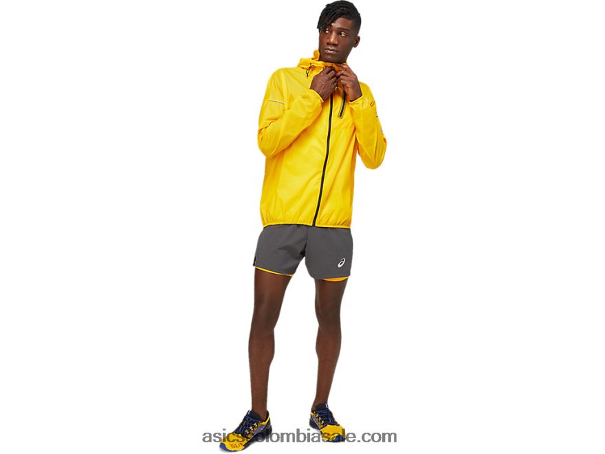 hombres Asics chaqueta fujitrail girasol 20X82N1815