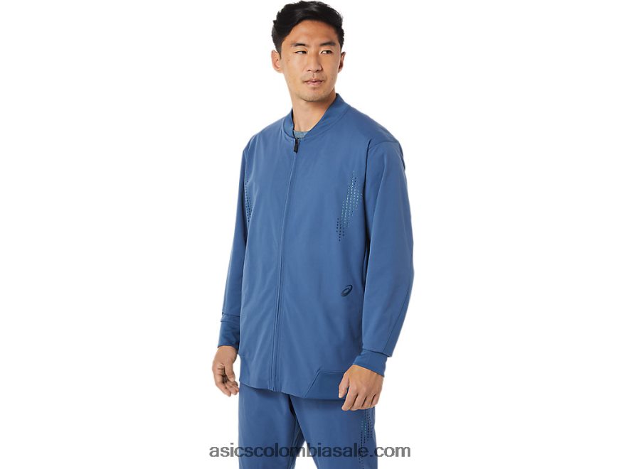 hombres Asics chaqueta híbrida gran tiburon 20X82N1424