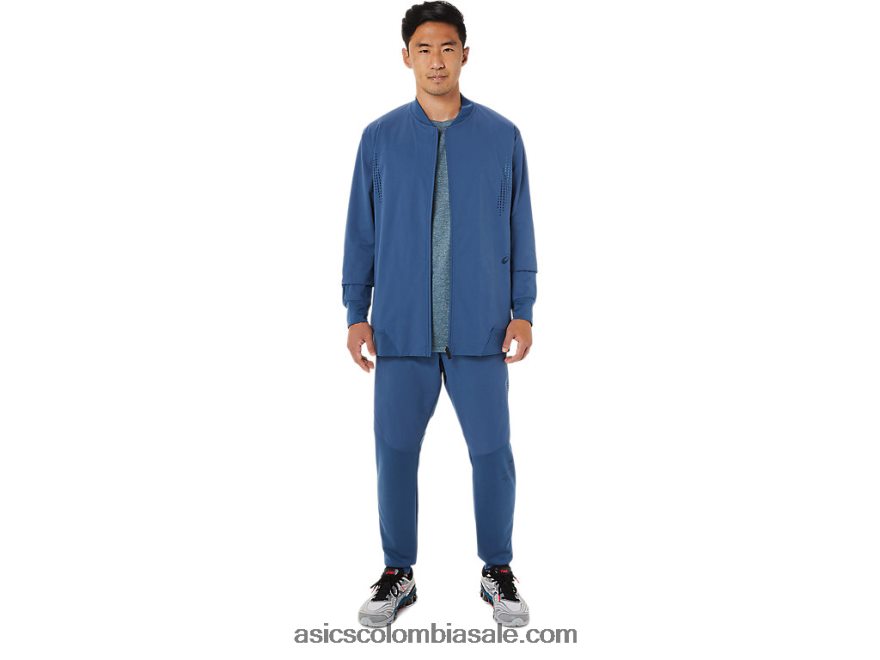 hombres Asics chaqueta híbrida gran tiburon 20X82N1424