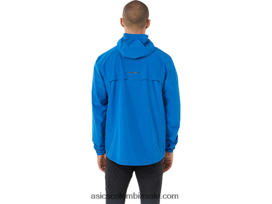 hombres Asics chaqueta impermeable 2.0 acelera unidad de lago 20X82N1351