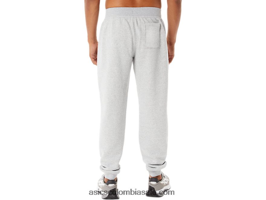 hombres Asics Joggers de felpa de m Sunday Sana brezo gris claro 20X82N883