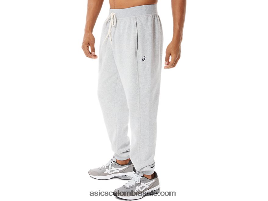 hombres Asics Joggers de felpa de m Sunday Sana brezo gris claro 20X82N883