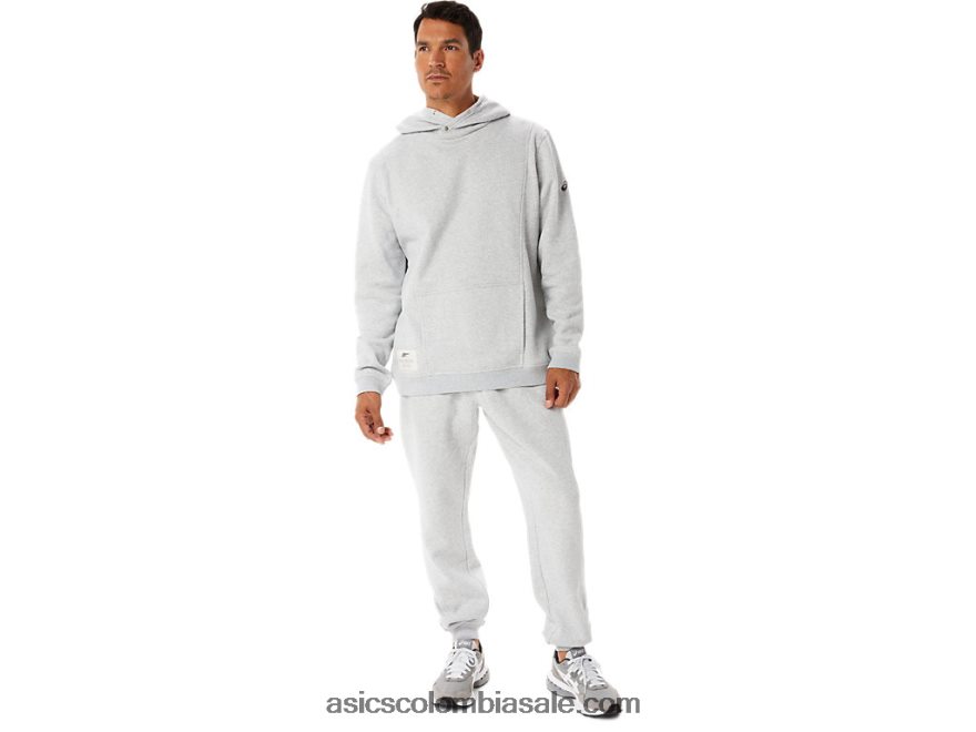 hombres Asics Joggers de felpa de m Sunday Sana brezo gris claro 20X82N883