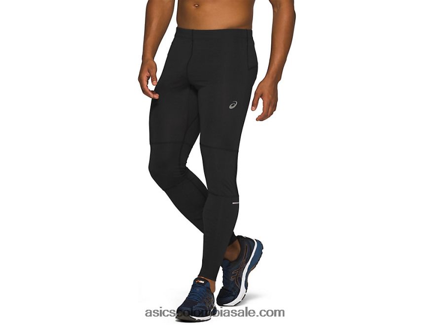 hombres Asics carrera apretada rendimiento negro 20X82N2102