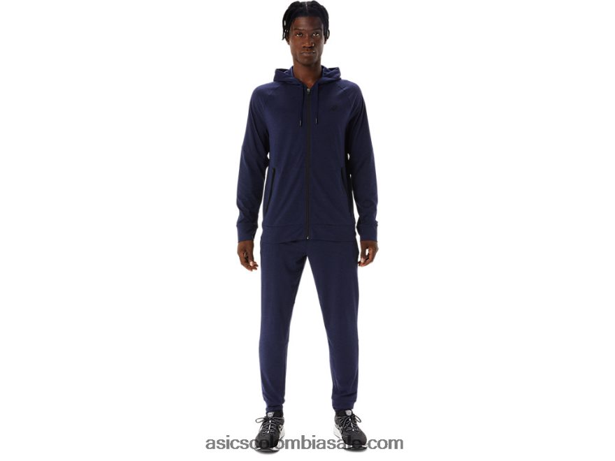 hombres Asics corredor de tecnología brezo chaquetón 20X82N1694