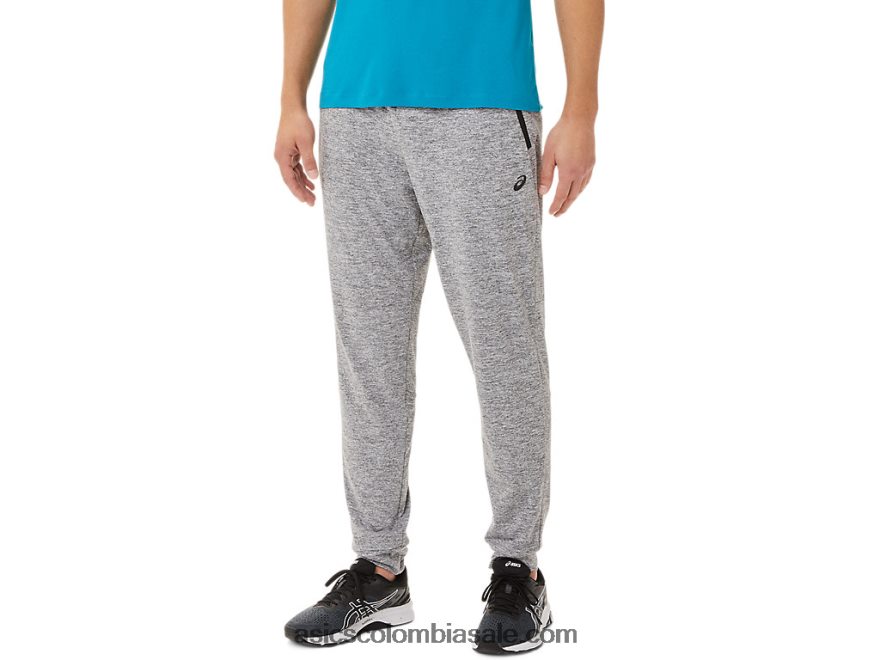 hombres Asics corredor de tecnología portador gris jaspeado 20X82N1909