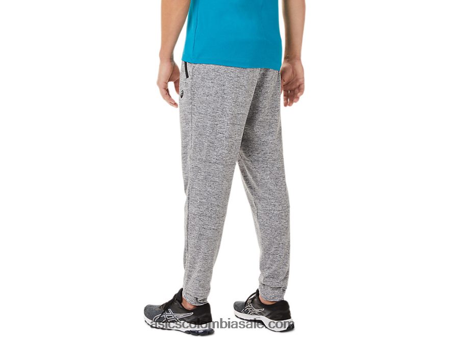 hombres Asics corredor de tecnología portador gris jaspeado 20X82N1909